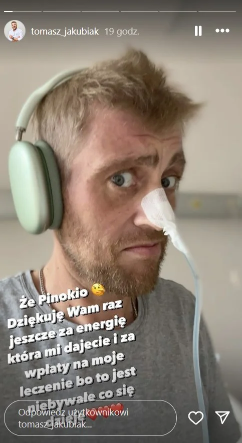 Tomasz Jakubiak stan zdrowia szpital film zdjęcia kucharz juror masterchef instagram Tomasz Jakubiak stan zdrowia szpital film zdjęcia kucharz juror masterchef instagram