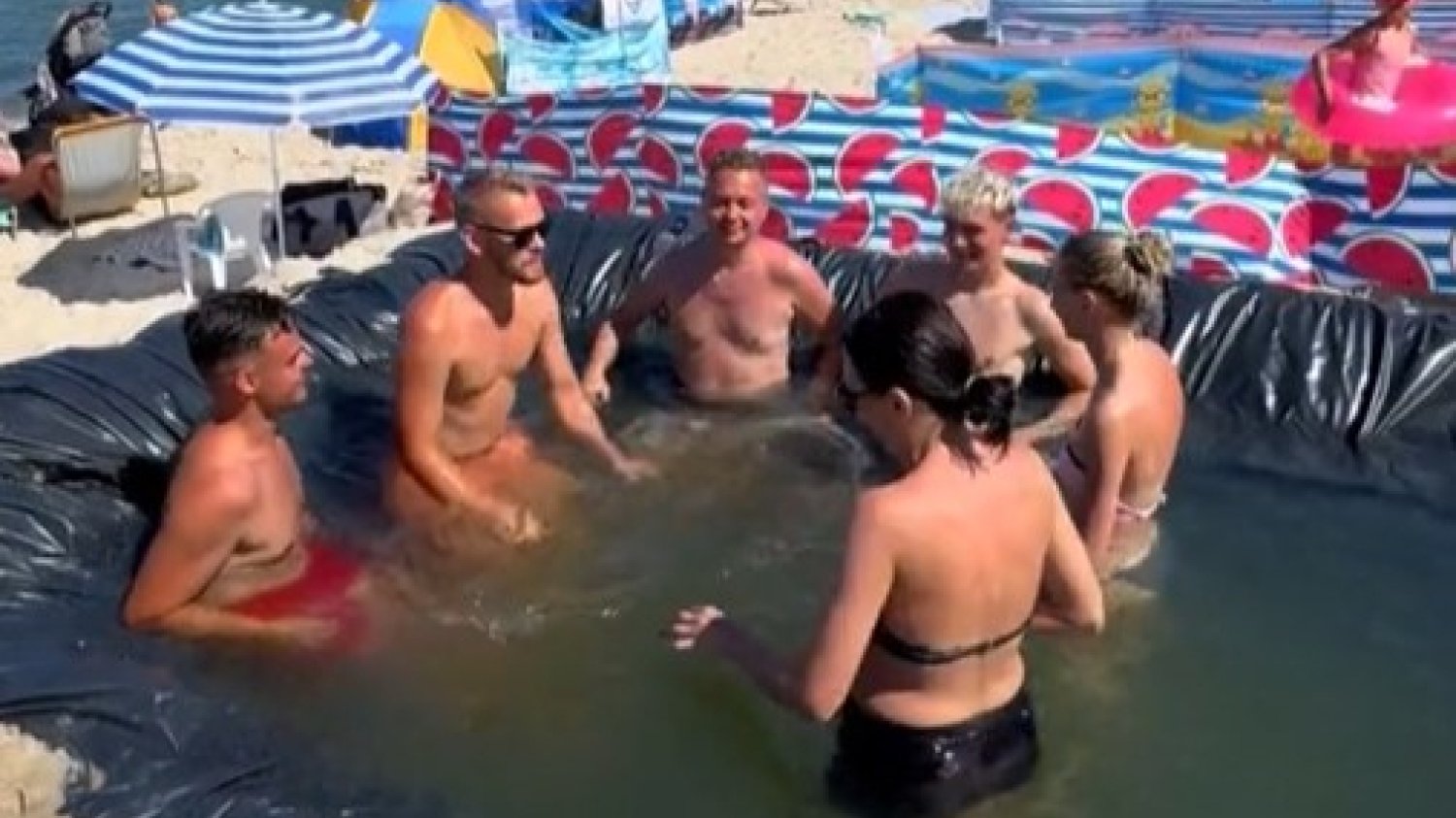 basen plaża filmik władysławowo tiktok policja kara wykroczenie