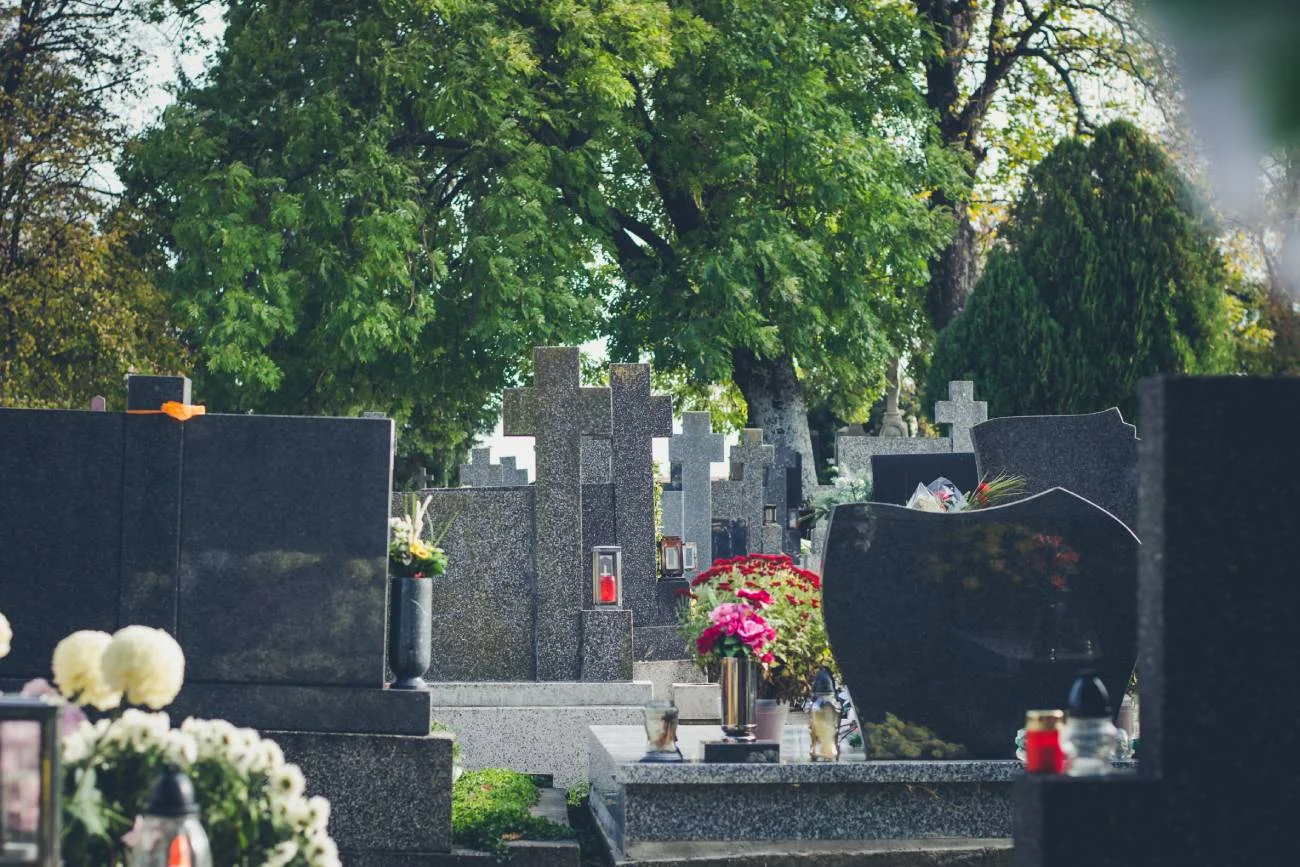 Pogrzeb Rafała, który zginął przez Łukasza Ż. Jego żona nie mogła przyjść