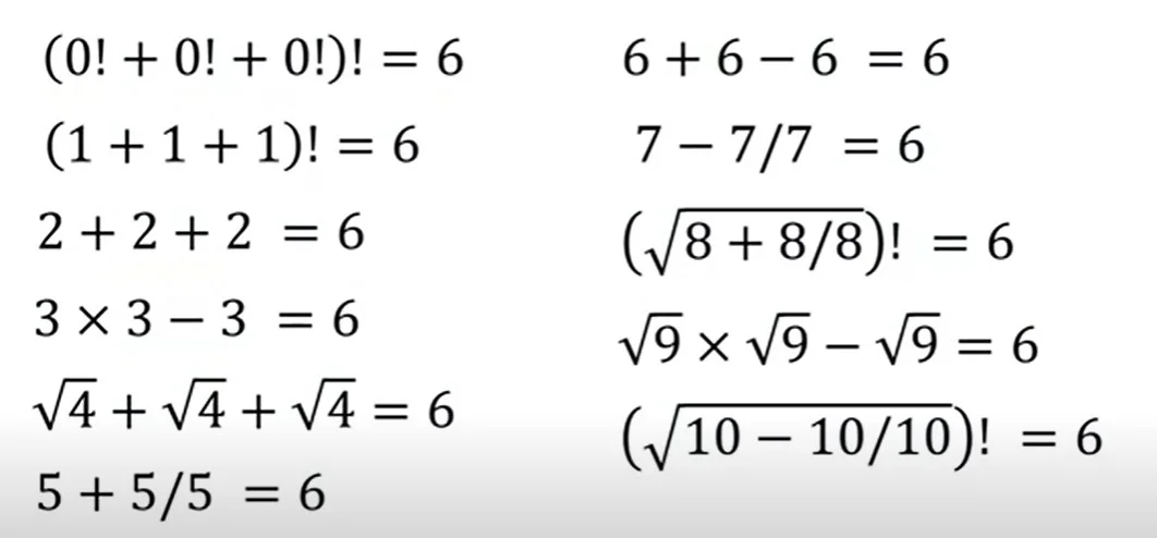 zagadka z szóstkami matematyka łamigłówka zabawa filmik youtube zagadka z szóstkami matematyka łamigłówka zabawa filmik youtube
