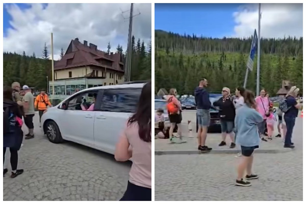 morskie oko parking filmik wideo awantura bilety rezerwacja
