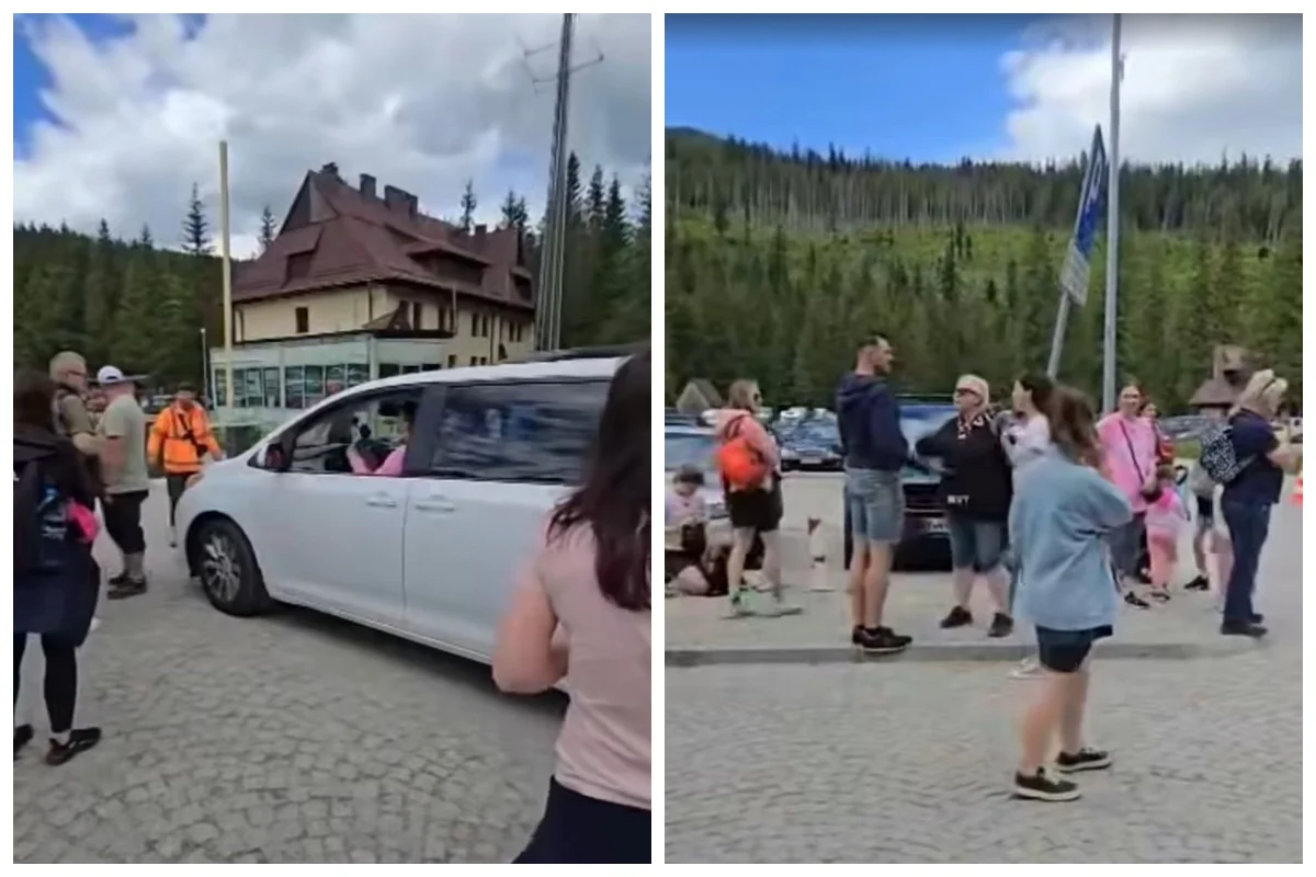 morskie oko parking filmik wideo awantura bilety rezerwacja