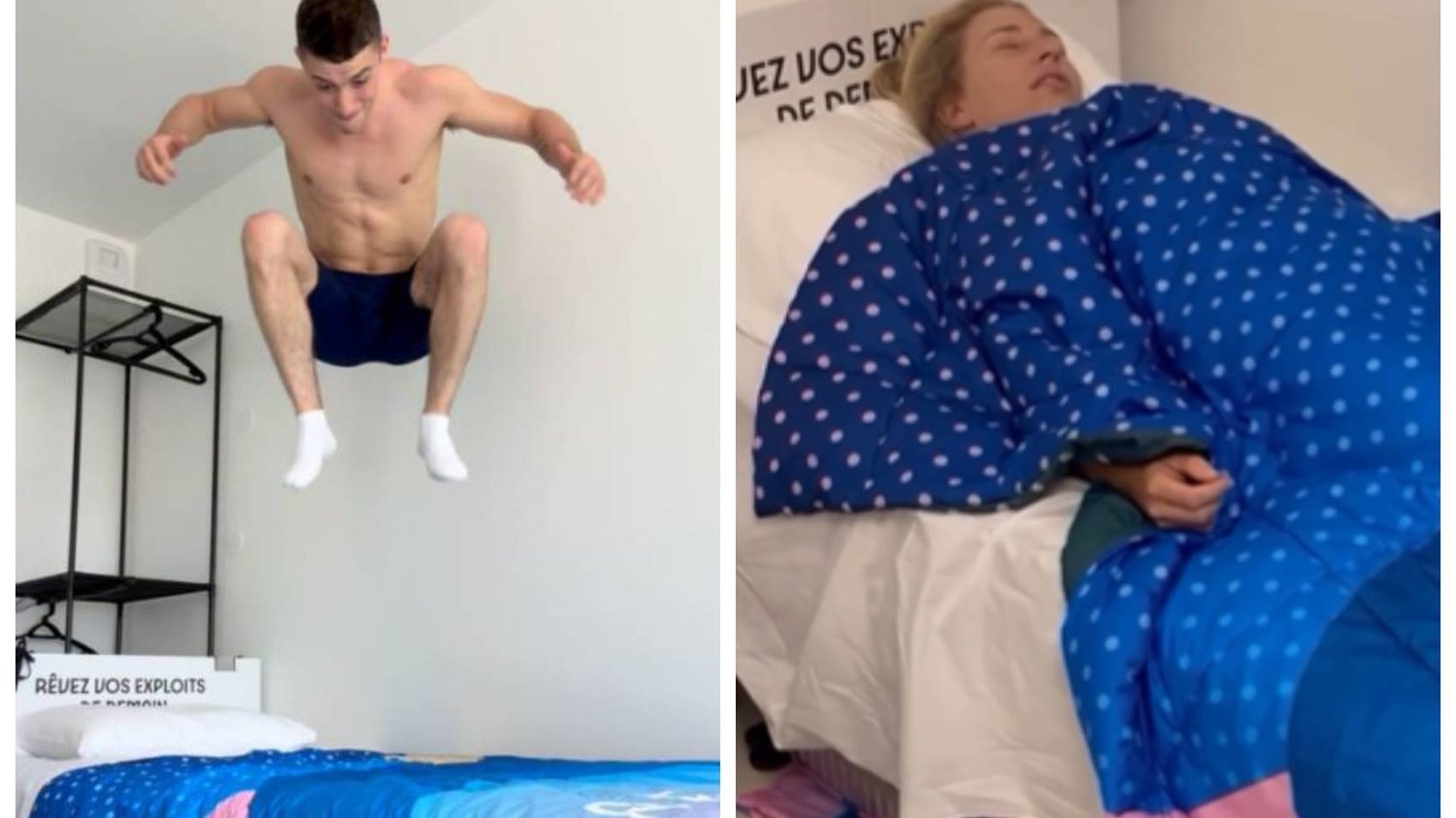 Wioska olimpijska – sportowcy przetestowali antyseksualne łóżka