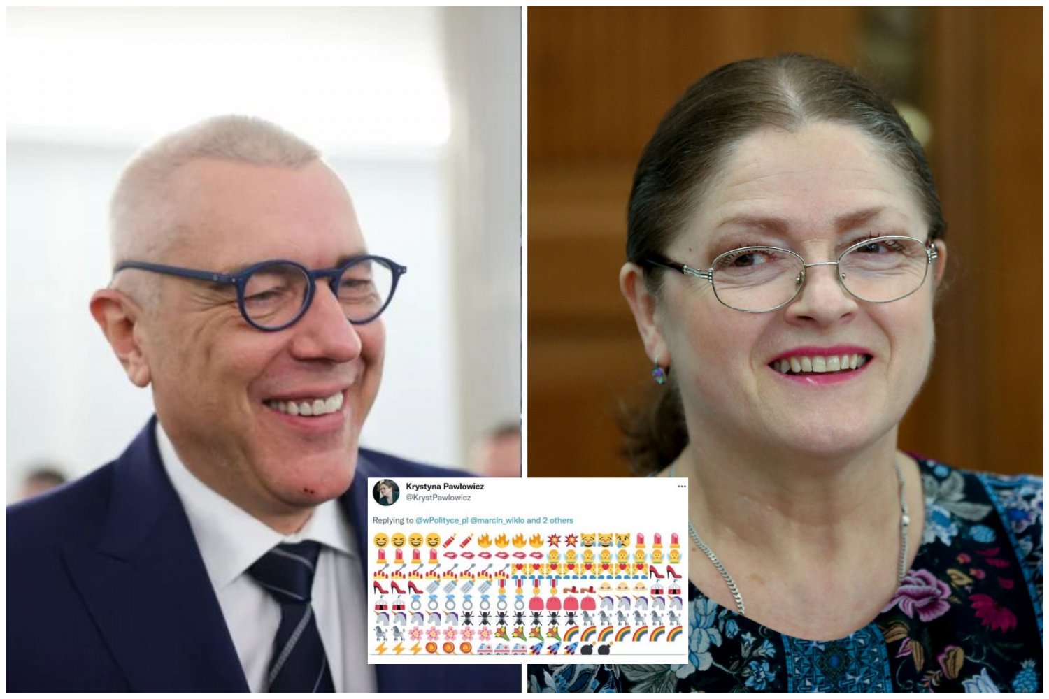 Roman Giertych kpi ze wpisu Krystyny Pawłowicz.