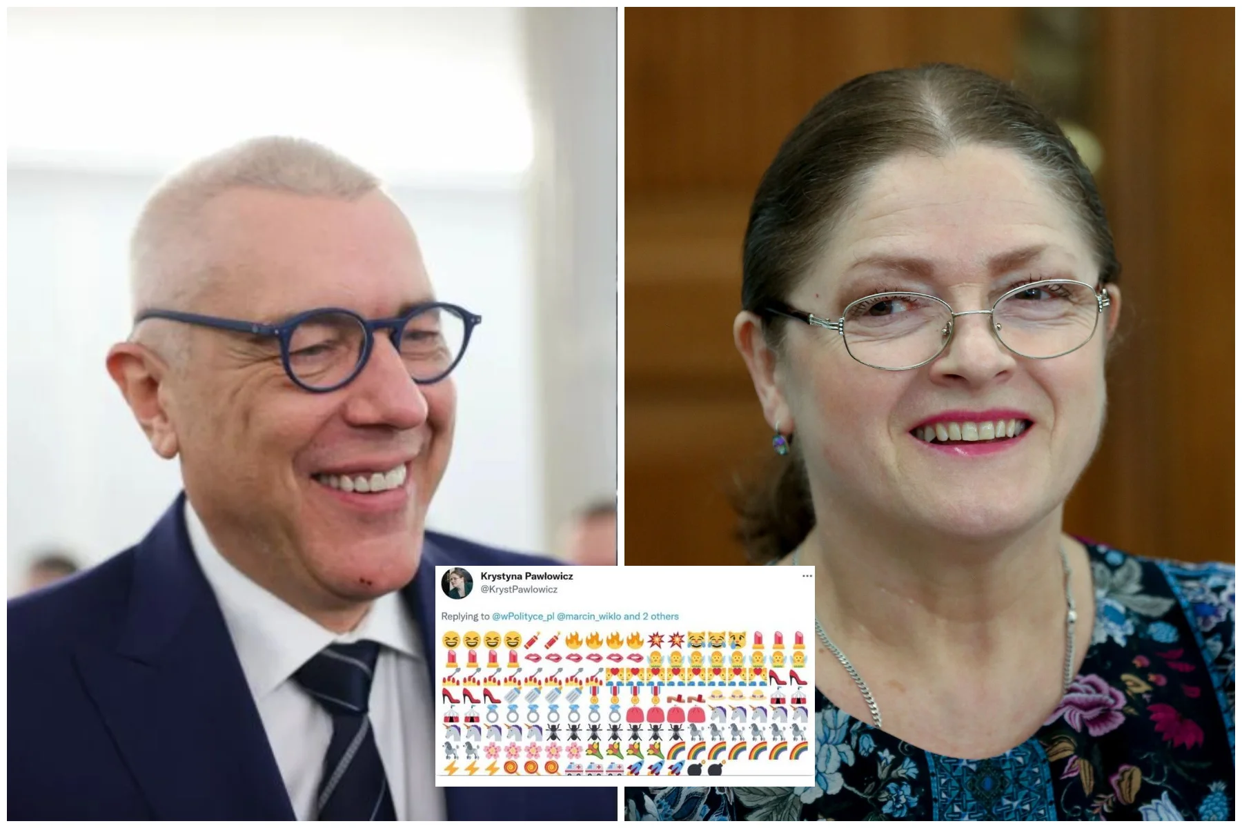 Roman Giertych kpi ze wpisu Krystyny Pawłowicz.