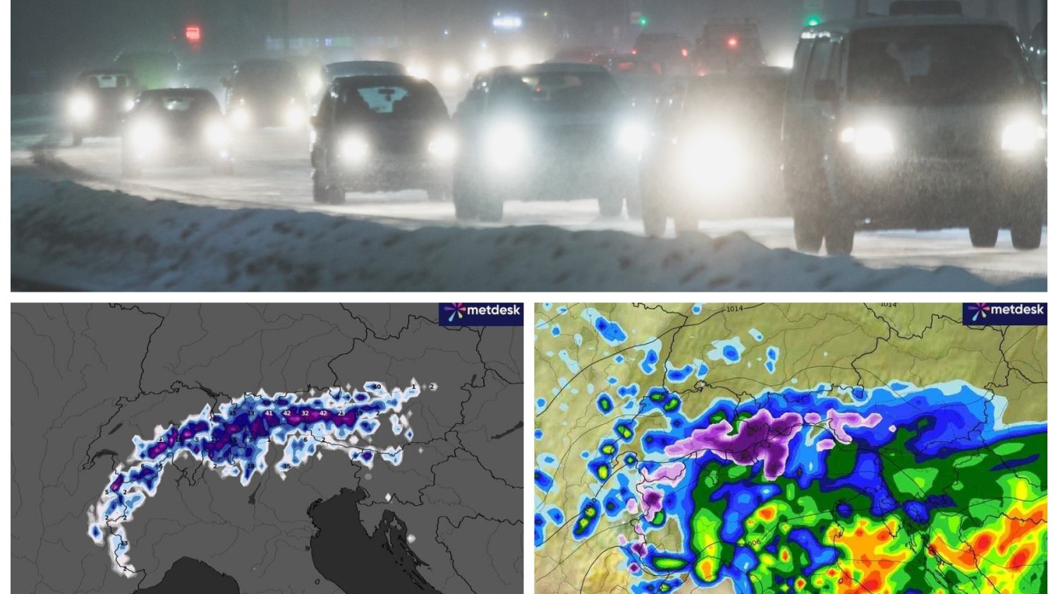 Nadchodzą nagłe śnieżyce w Europie. W tych regionach ma spaść 40 centymetrów śniegu.