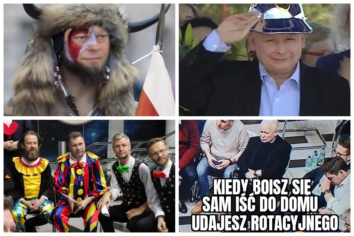 Po proteście w obronie TVP w wydaniu polityków PiS powstają niezliczone memy i grafiki.