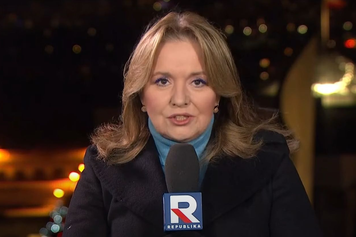 Podczas "Protestu Wolnych Polaków" TV Republika z Danutą Holecką w roli głównej zaliczała wpadkę za wpadką.