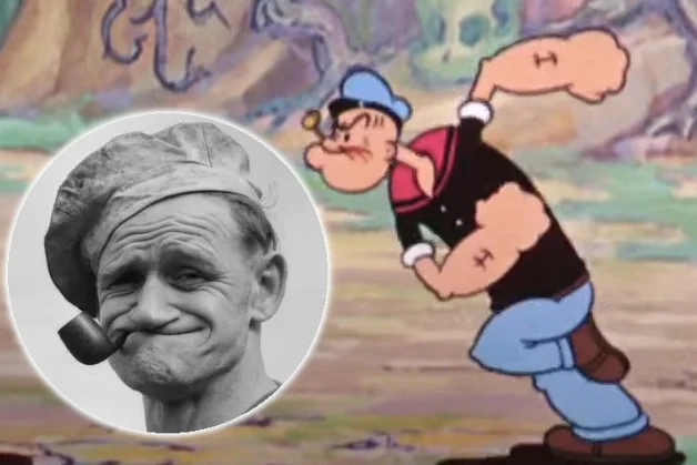 Polski Popeye Frank Rocky Fiegel historia bajka pierwowzór Elzie Crisler Segar komiks Polski Popeye Frank Rocky Fiegel historia bajka pierwowzór Elzie Crisler Segar komiks