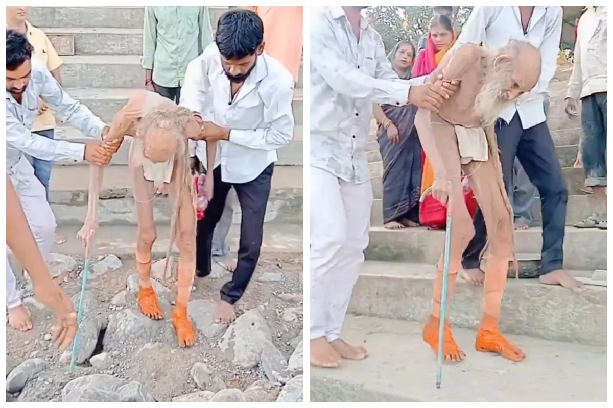filmik starzec 188 lat kto to jest Siyaram Baba hindus wideo