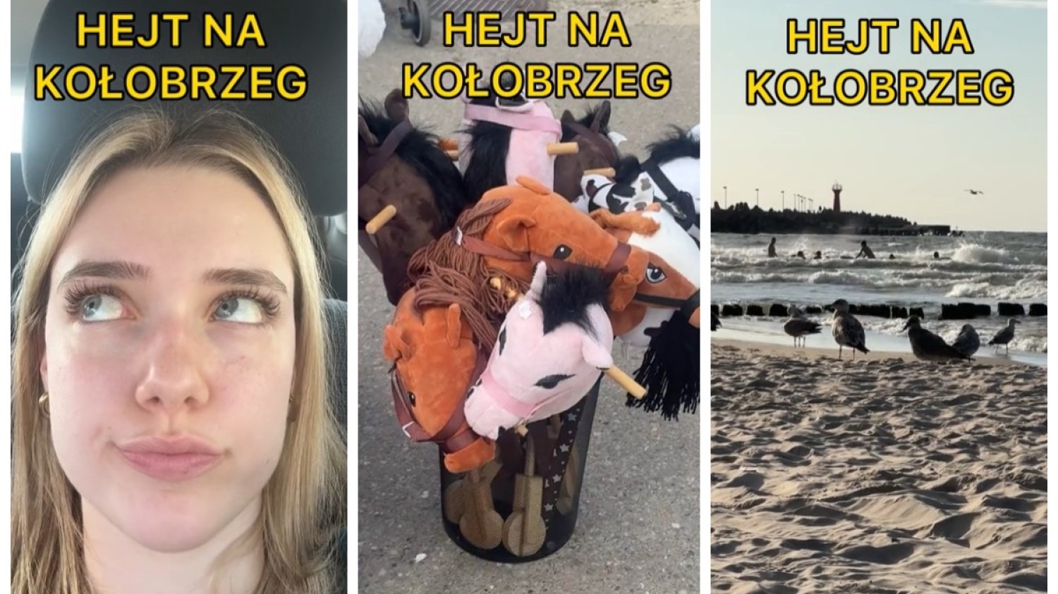Nicole Węcławiak hejt na kołobrzeg tiktokerka filmik reakcje internauci komentarze