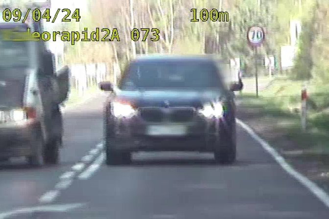 policja bmw kierowca czołówka filmik wideo wyprzedzenia biała woj. lubelskie