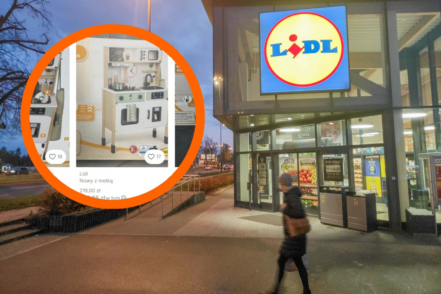 kuchnia lidl drewniana zabawka playtive cena promocja