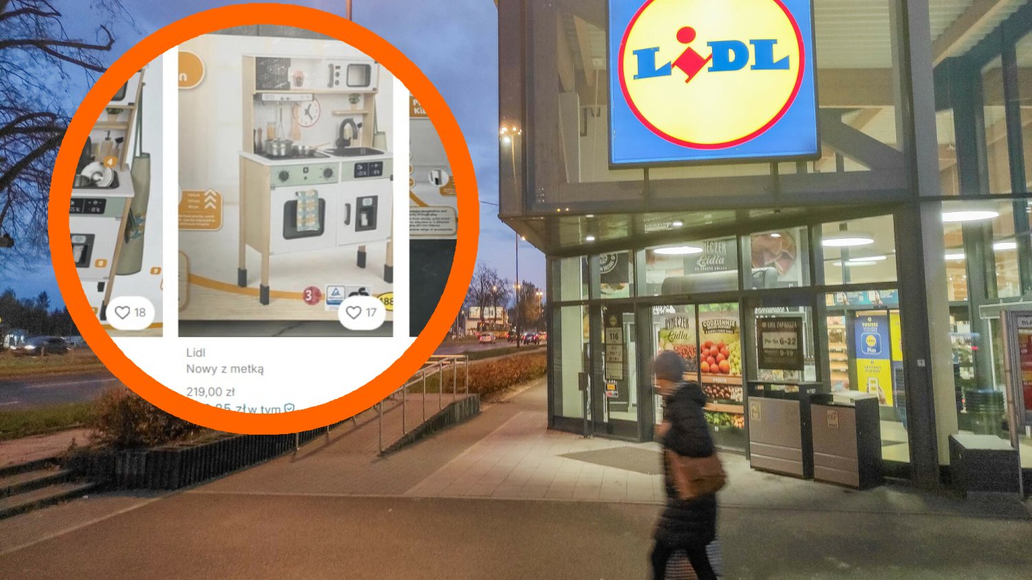 kuchnia lidl drewniana zabawka playtive cena promocja