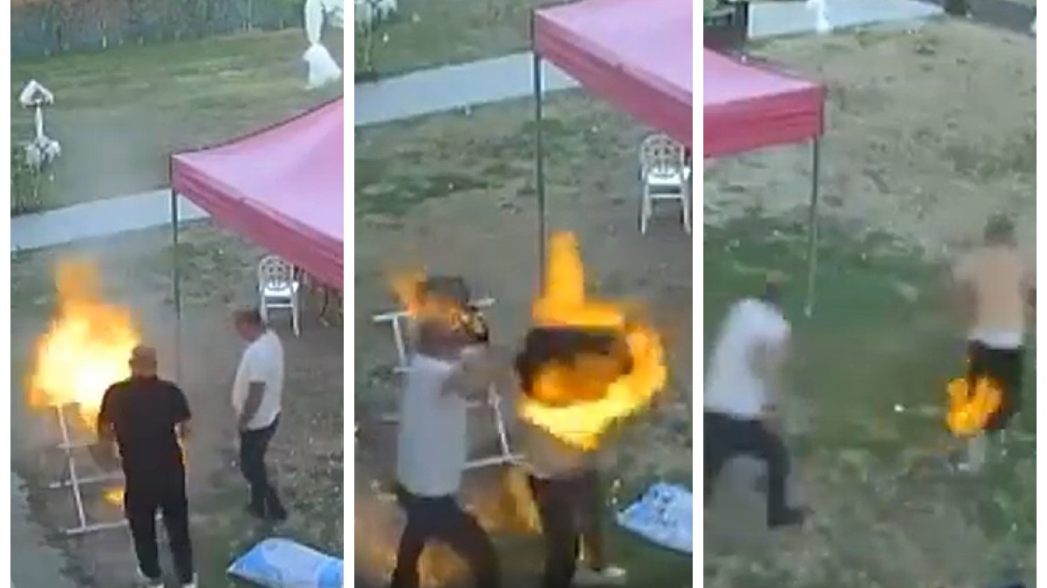 grill film podpalony mężczyzna turcja viral wideo grill film podpalony mężczyzna turcja viral wideo