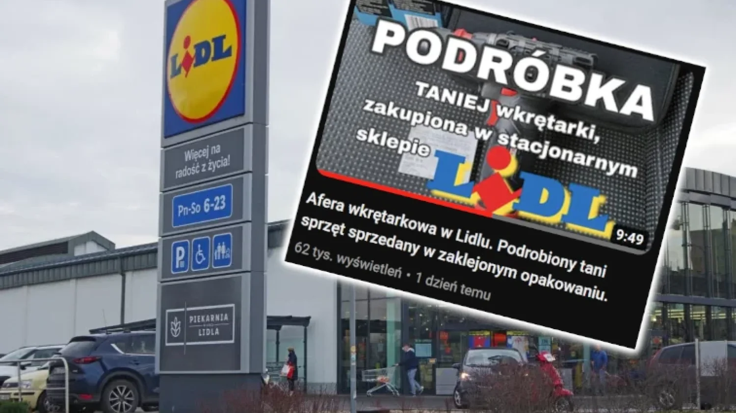 Internauta kupił podrobioną wkrętarkę w Lidlu. Czy to jakiś szerszy proceder?