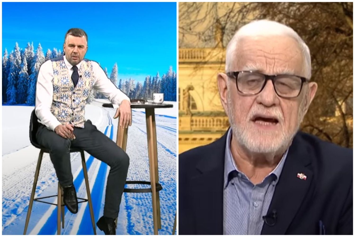 Jan Pietrzak dodzwonił się do Michała Rachonia w TV Republika.
