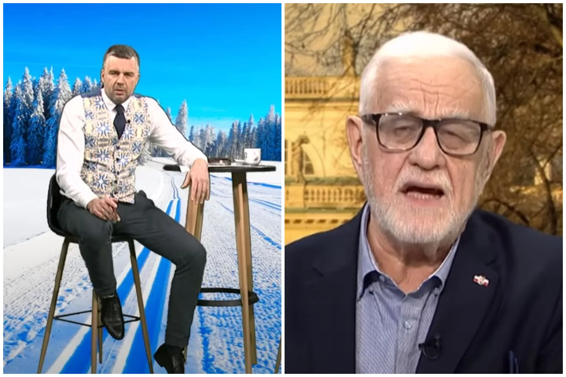 Jan Pietrzak dodzwonił się do Michała Rachonia w TV Republika.