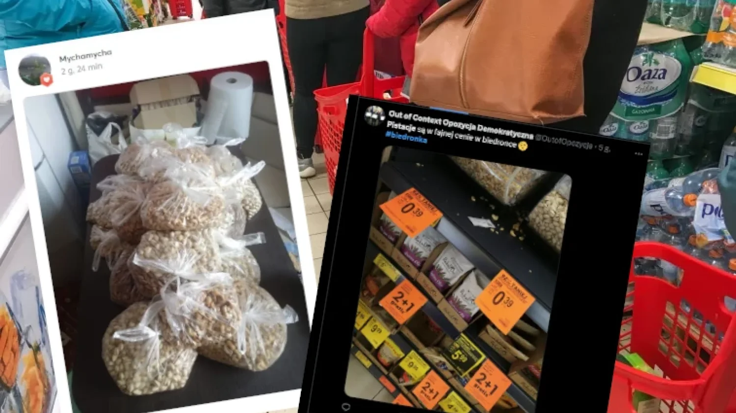 pistacje biedronka promocja zdjęcia klienci cena ile dlaczego