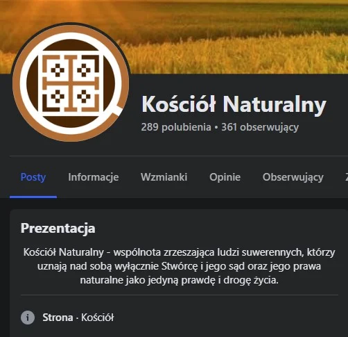 kościół naturalny misjonarz rafał dług pani hanna komornik kult państwo w państwie gdańsk