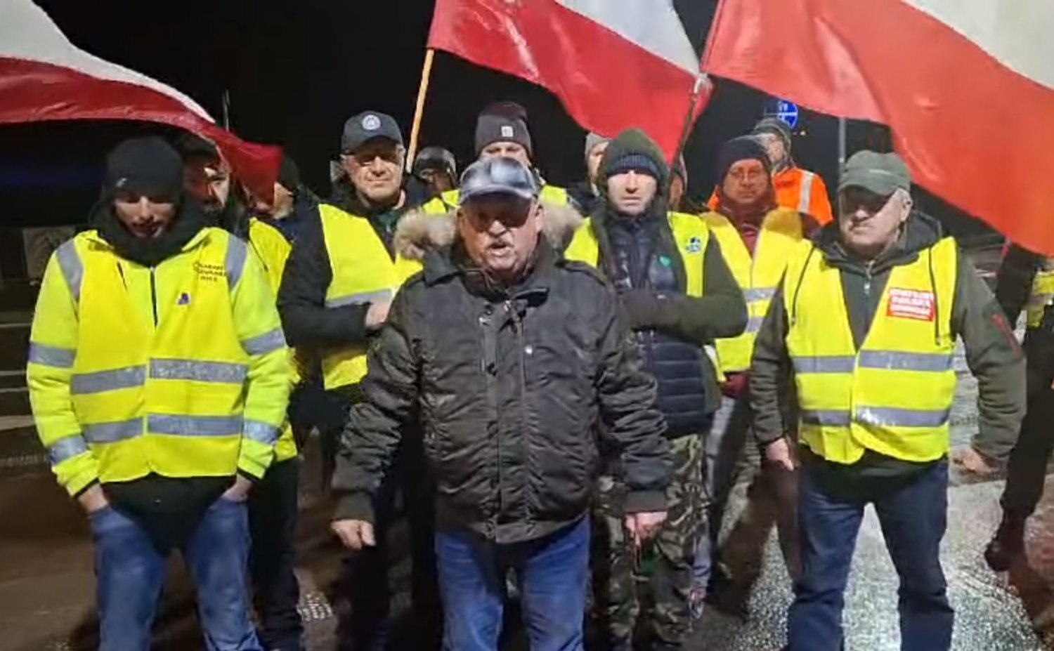 Ukrainiec znieważył polską flagę na przejściu granicznym w Medyce.