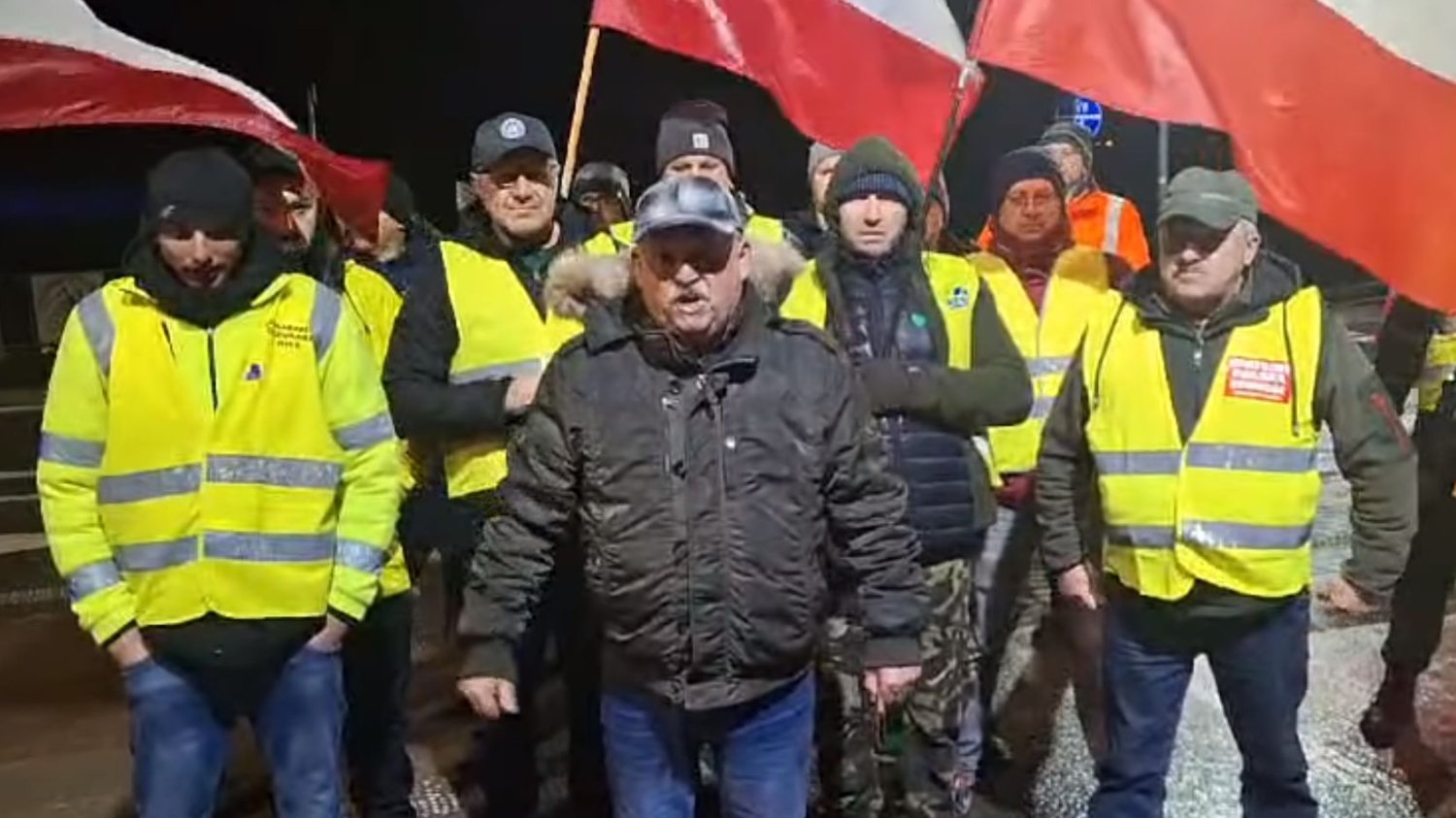 Ukrainiec znieważył polską flagę na przejściu granicznym w Medyce.