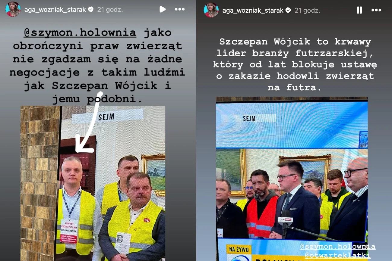 Woźniak-Starak puściły nerwy. Uderzyła w Hołownię ws. ochrony zwierząt