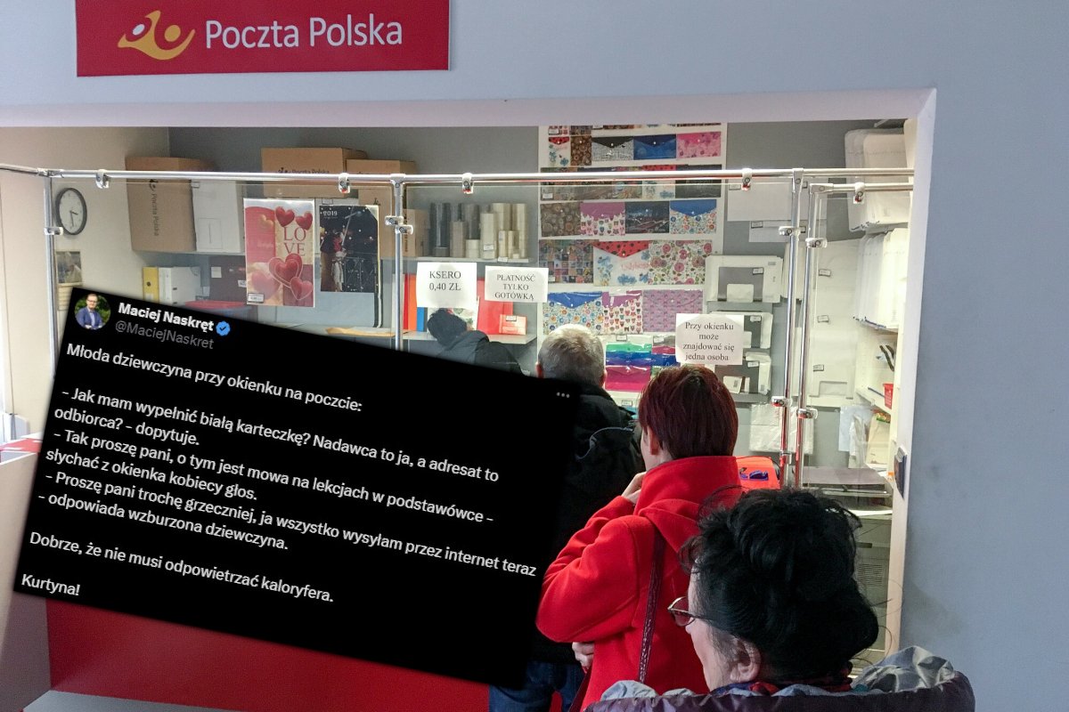 poczta historia dziewczyna maciej naskret dziennikarz komentarze internauci