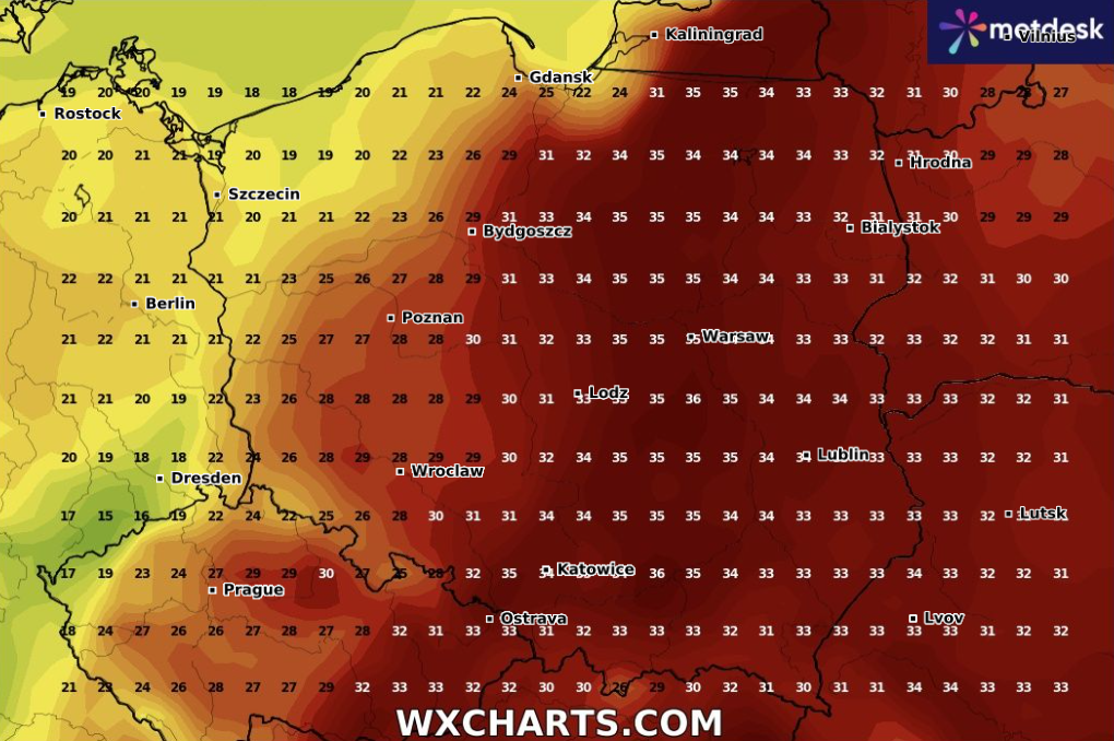 To będzie ostatni upalny weekend w tym roku. Różnica temperatur w Polsce będzie zaskakująca.
