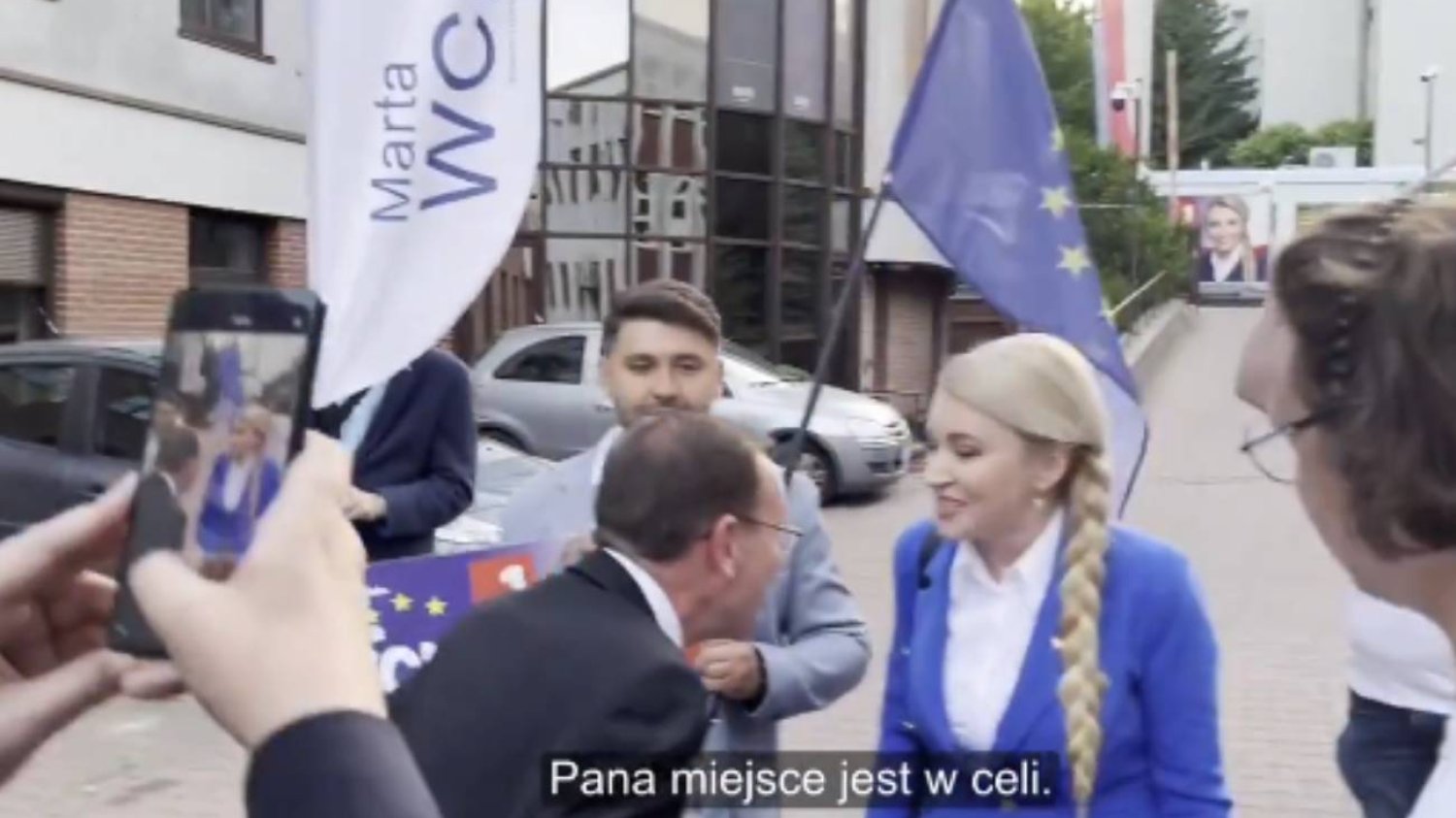 Kamiński i Wcisło wdali się w awanturę. Kłótnia przed siedzibą TVP