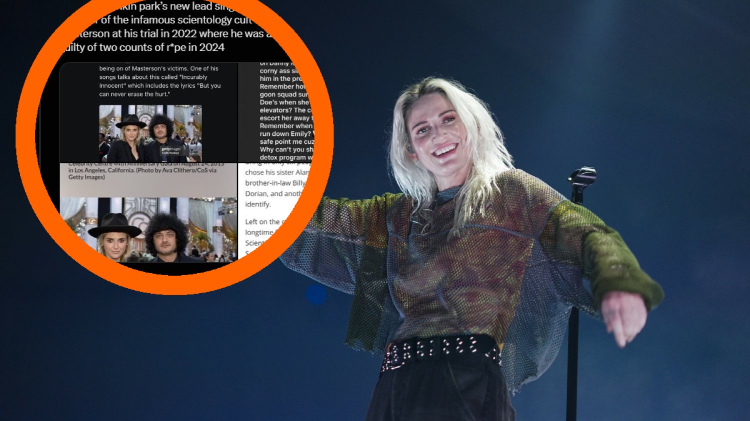 Linkin Park nowa wokalistka Emily Armstrong historia przeszłość scjentolodzy Danny Masterson zdjęcia fani komentarze