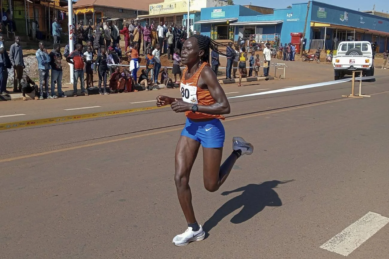 Associated Press/East News 33-letnia Rebecca Cheptegei