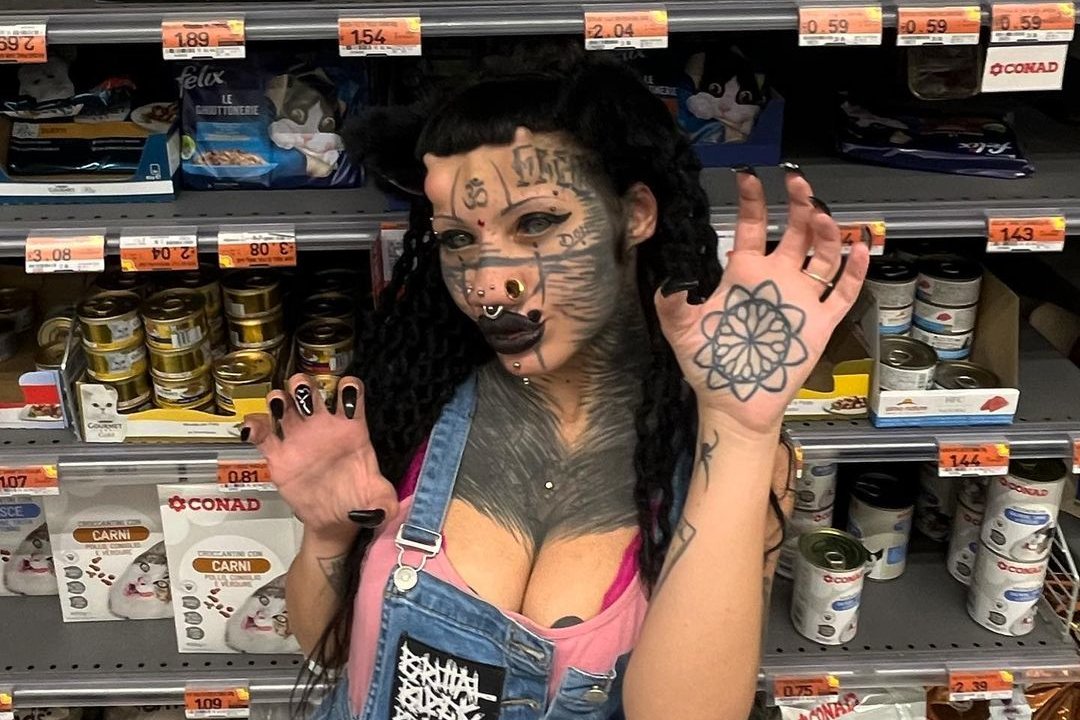 Chiara Dell'Abate ma obsesję na punkcie modyfikacja ciała. Chce się upodobnić do kota