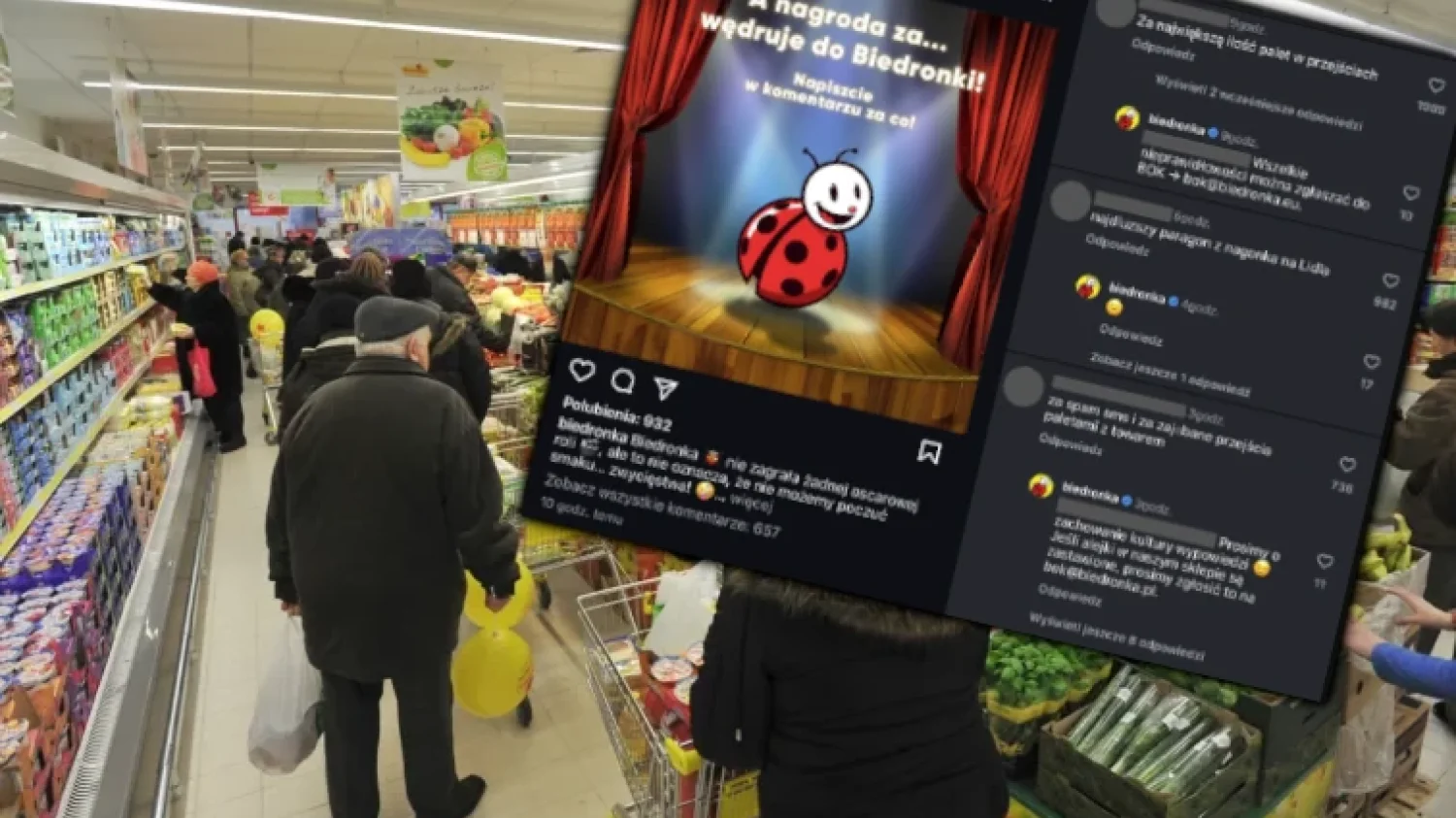 biedronka hejt pytanie internauci dlaczego