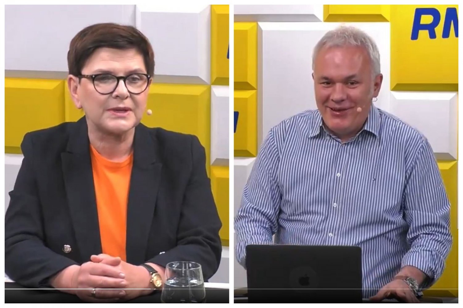 Robert Mazurek drwił ze zdjęcia Beaty Kempy.