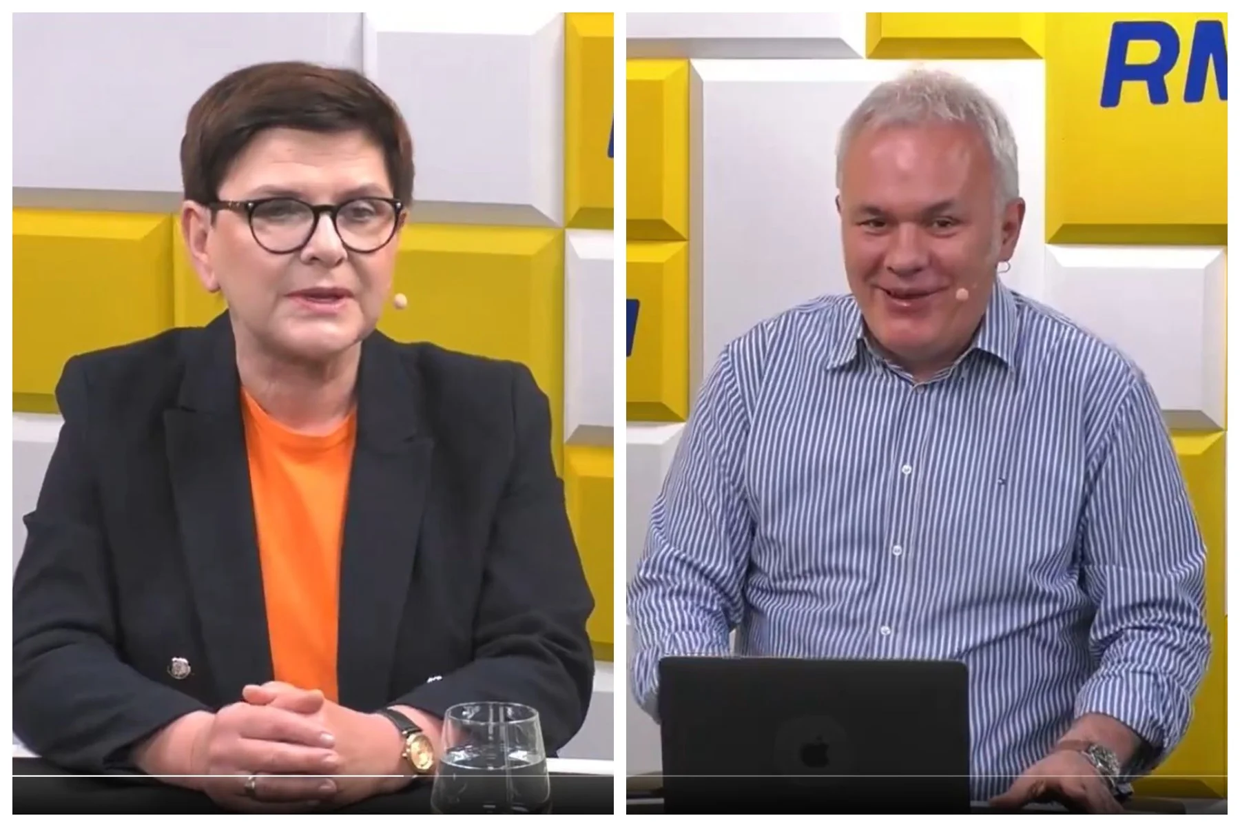 Robert Mazurek drwił ze zdjęcia Beaty Kempy.