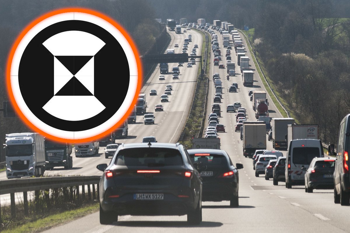 czarno-biały znak klepsydra niemcy autostrada co znaczy samochody autonomiczne czarno-biały znak klepsydra niemcy autostrada co znaczy samochody autonomiczne