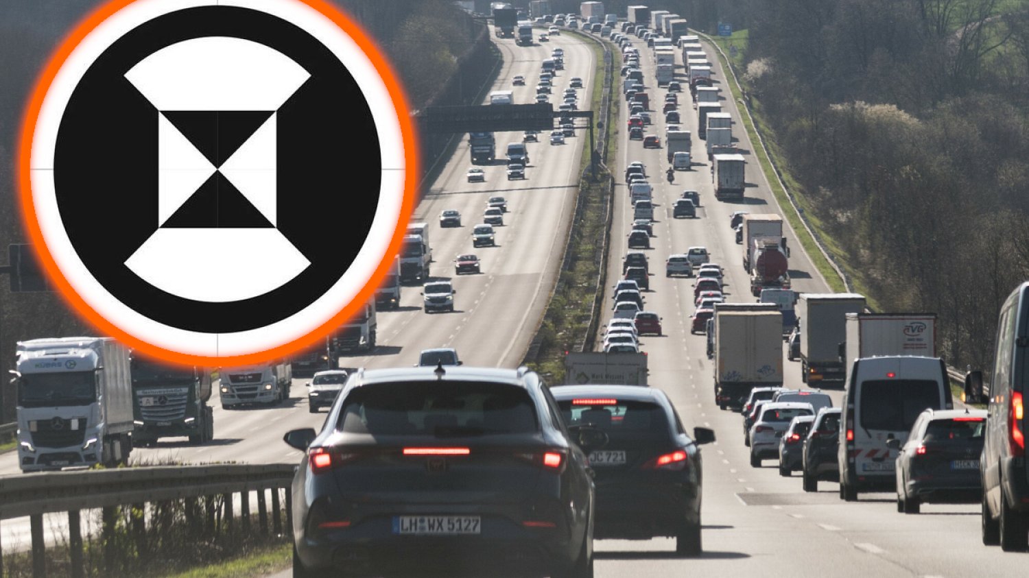 czarno-biały znak klepsydra niemcy autostrada co znaczy samochody autonomiczne czarno-biały znak klepsydra niemcy autostrada co znaczy samochody autonomiczne
