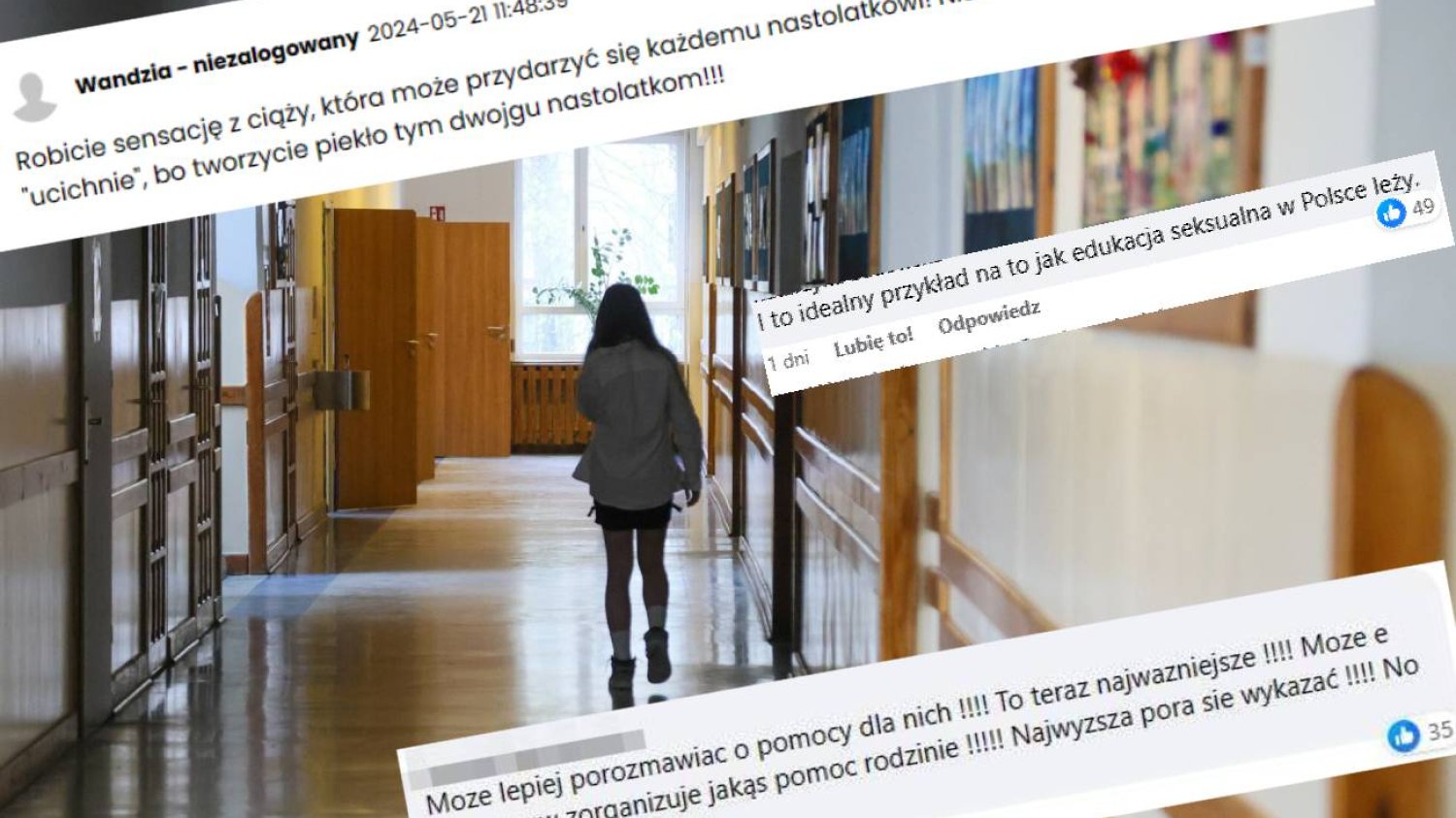 Sochaczew – 13-latka w ciąży. Sochaczewianie bronią dziewczynki