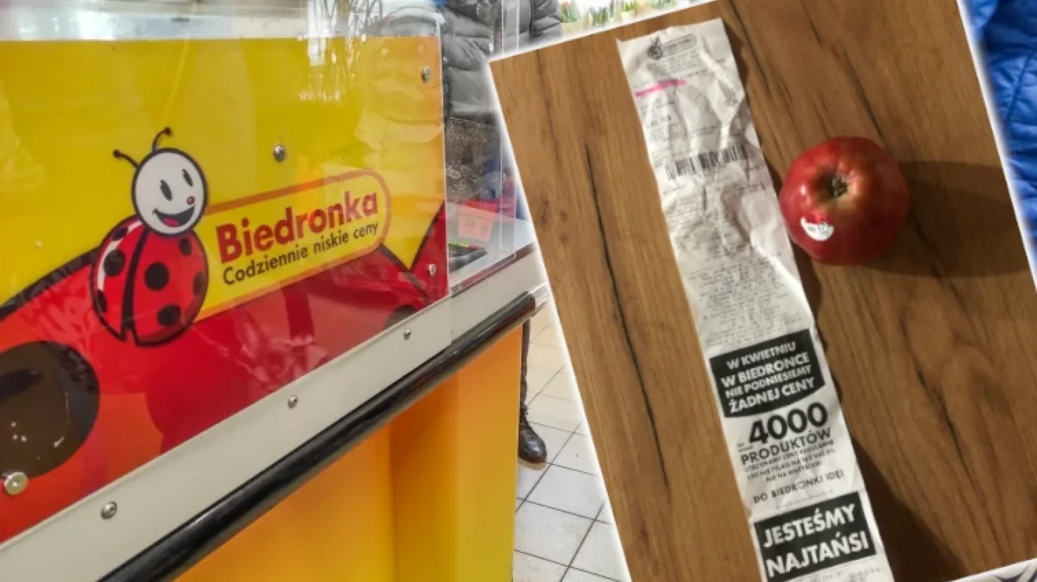 biedronka paragony zdjęcia klienci wkurzeni komentarz