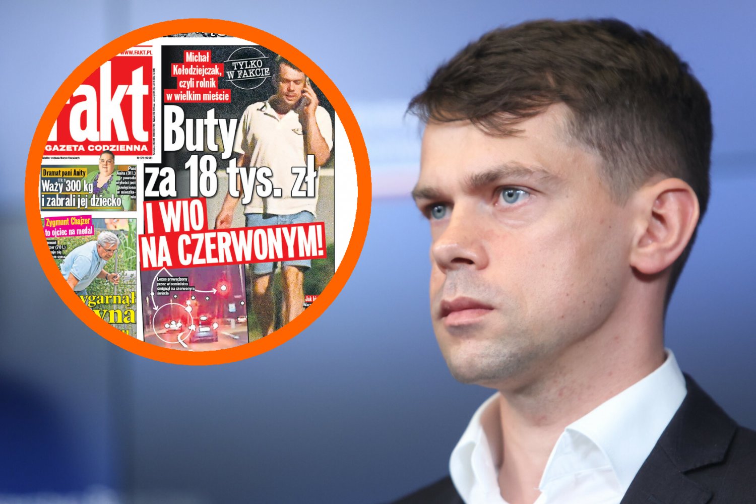 Michał Kołodziejczak buty nike 17 tysięcy gucci balenciaga lexus poseł agrounia