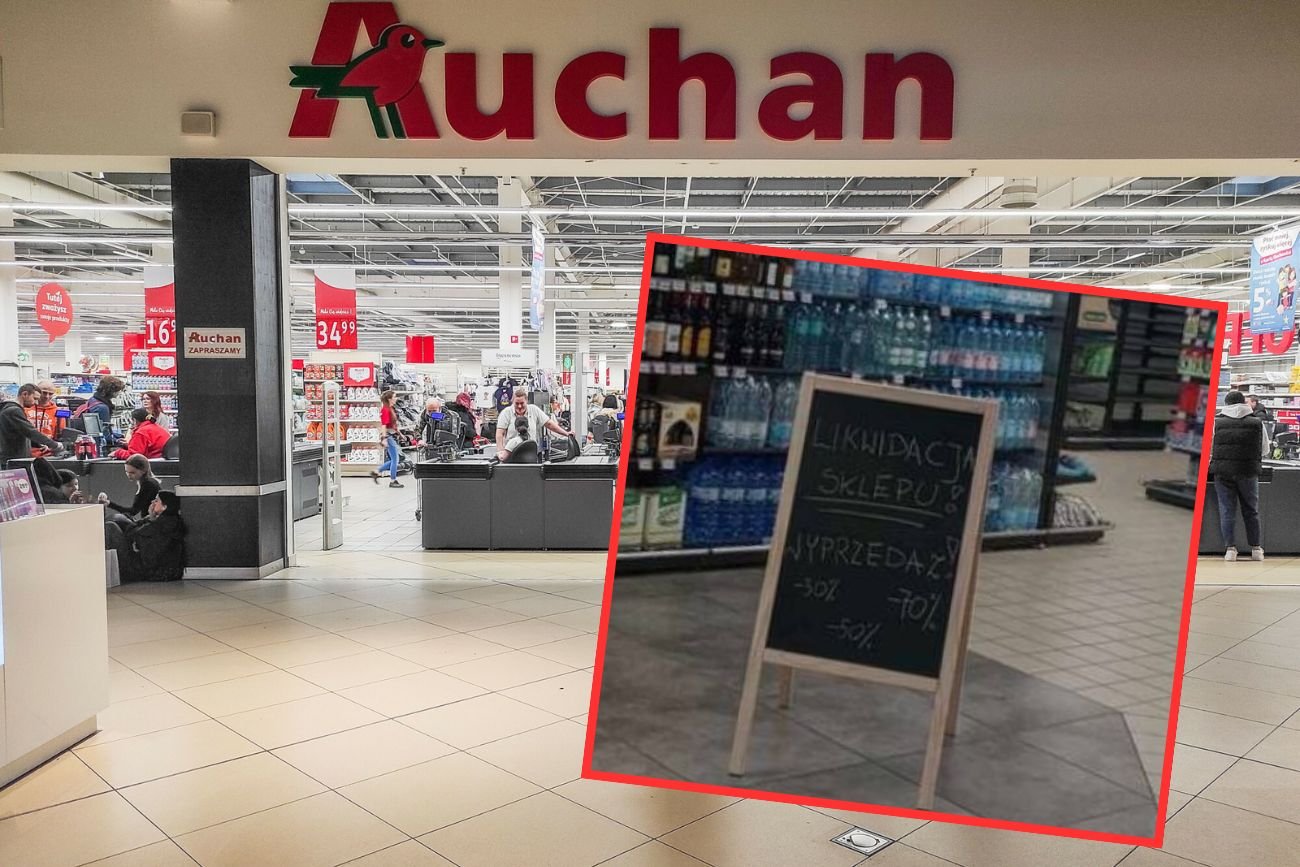 Auchan – znamy stanowisko sieci. Pracownicy wyprzedają sklep