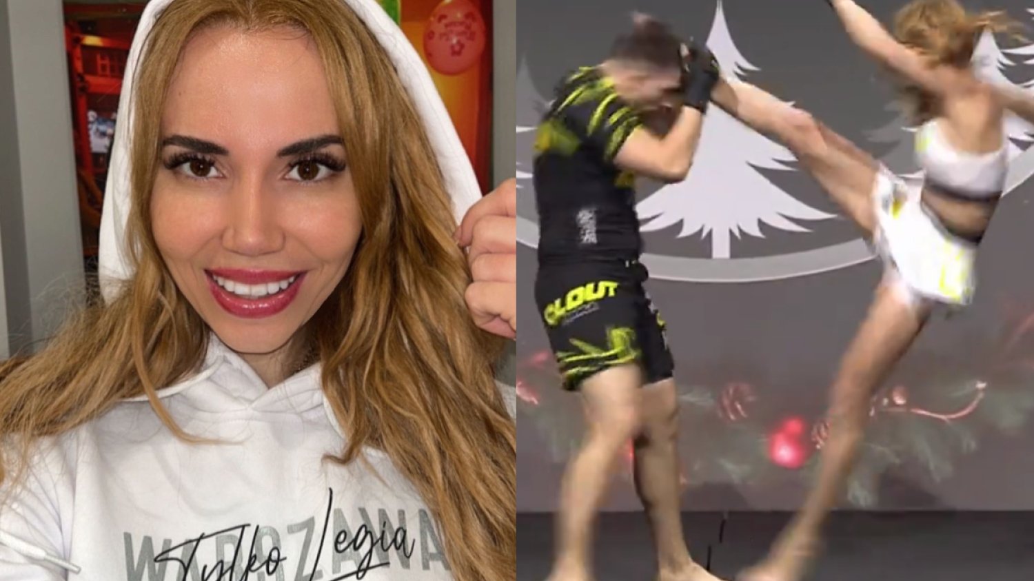 Marianna Schreiber clout mma 3 walka filmik hipokrytka Monika Laskowska