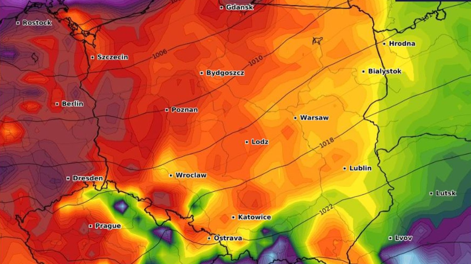 Czeka nas prawdziwa huśtawka temperatur, w nadchodzącym tygodniu spodziewane są też silne wichury.