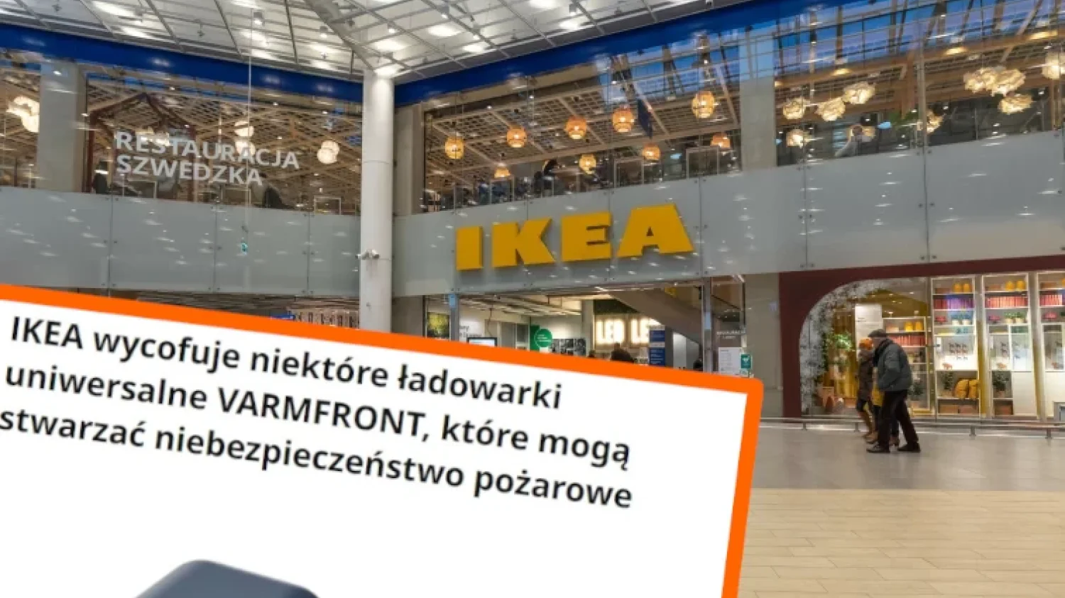 ikea powerbank varmfront wycofanie ze sprzedaży pożar zwrot