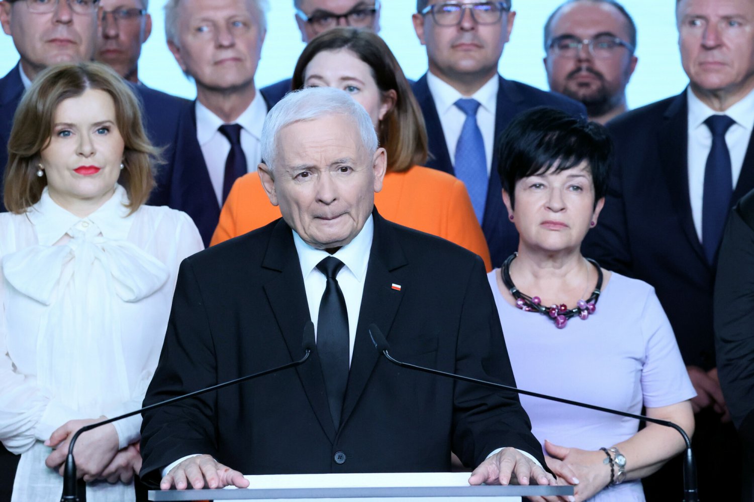 Jarosław Kaczyński PiS PKW przelewy pieniądze walka z reżimem Tuska trolling