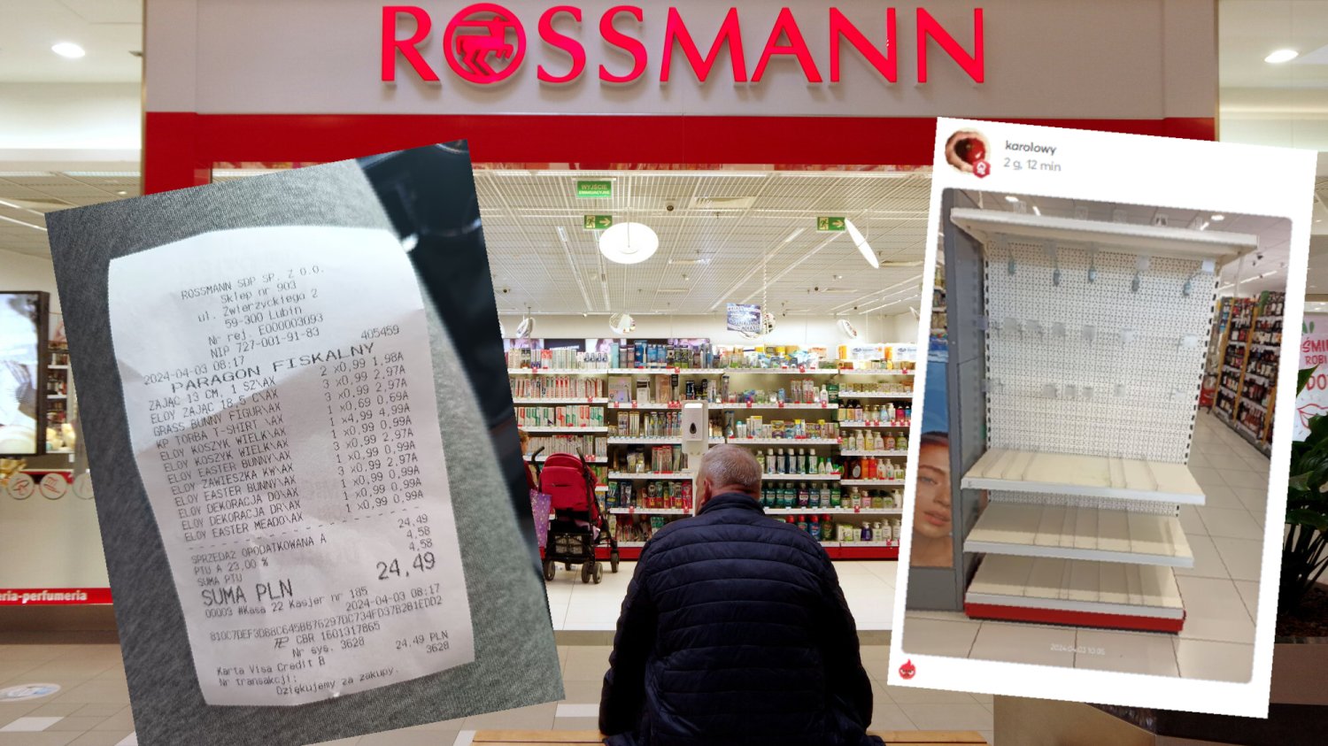 rossmann promocja wyprzedaż wielkanoc 2024 dekoracje świąteczne obniżka cena
