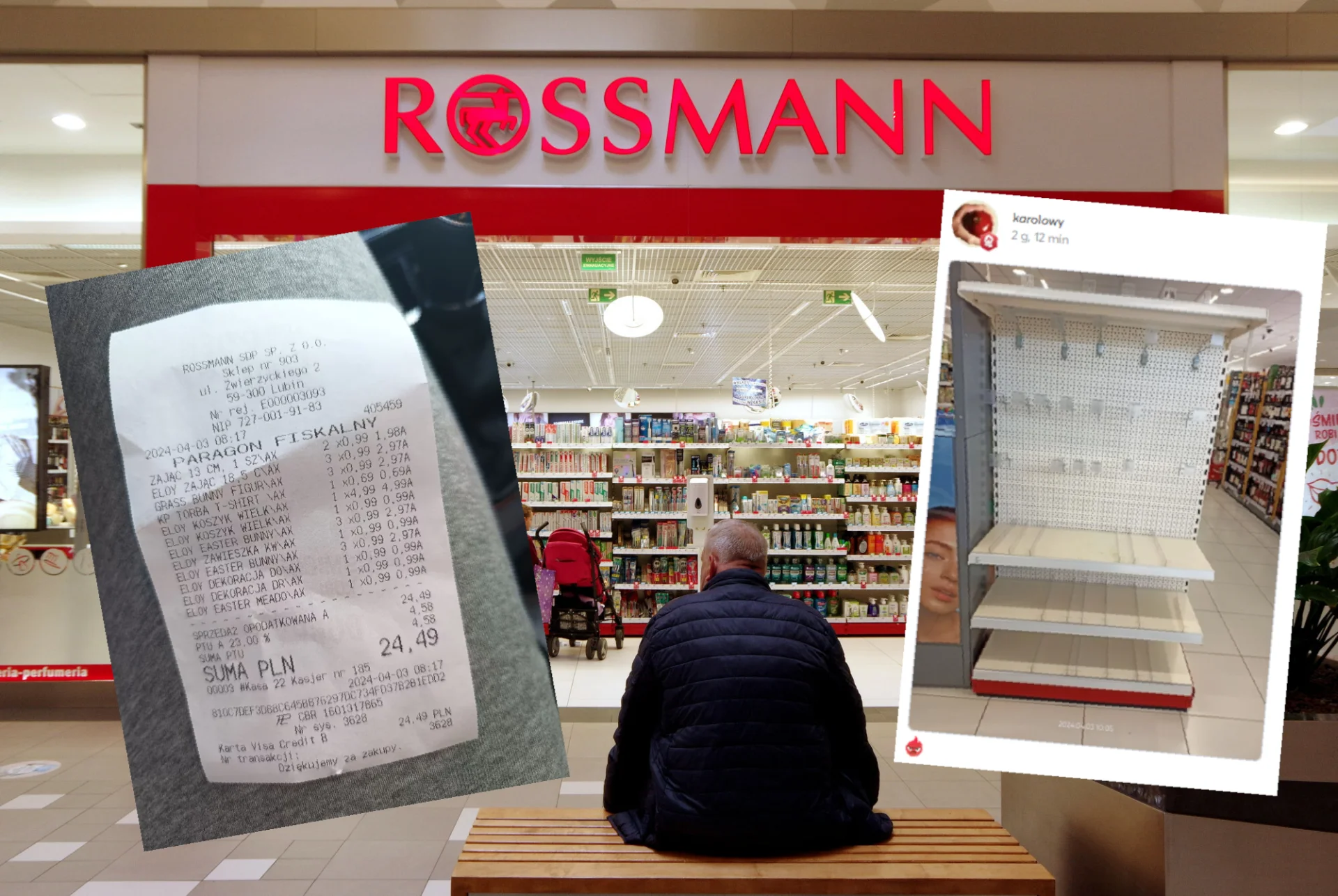 rossmann promocja wyprzedaż wielkanoc 2024 dekoracje świąteczne obniżka cena