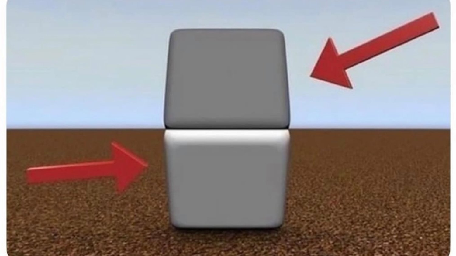 iluzja optyczna dwa szare kwadraty Cornsweet illusion iluzja optyczna dwa szare kwadraty Cornsweet illusion
