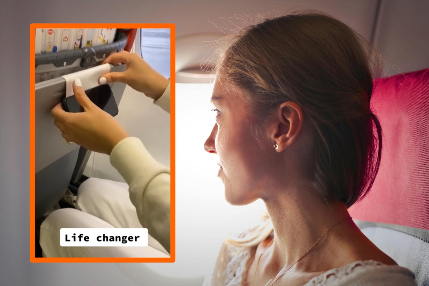 samolot oglądanie seriali patent lifehack trick film tiktok